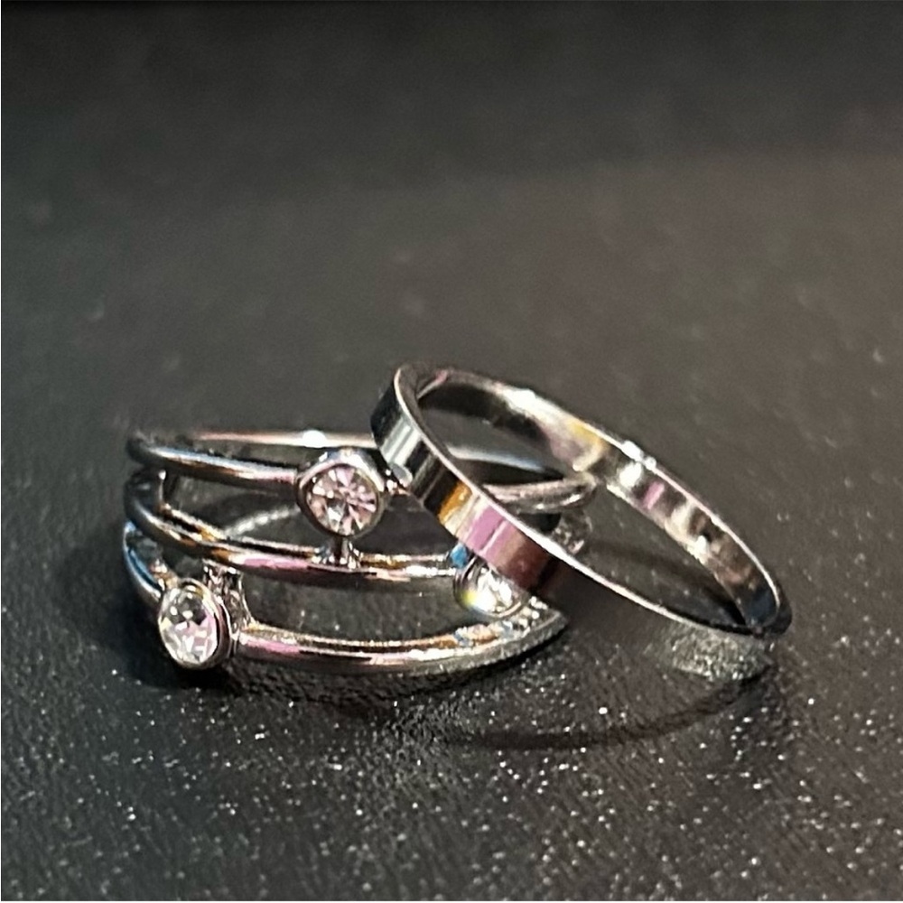Silver Ring Set - Picture 4 of 4